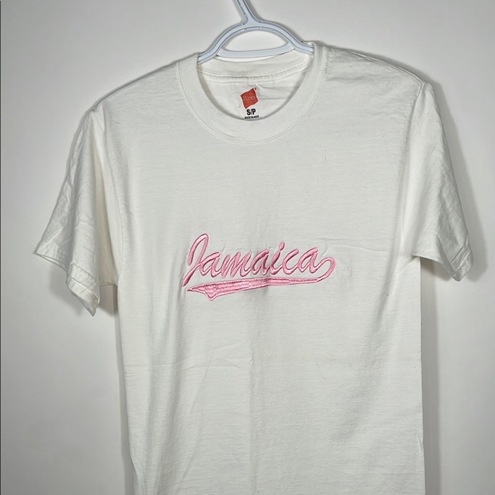 White Jamaica T-Shirt - Picture 3 of 5